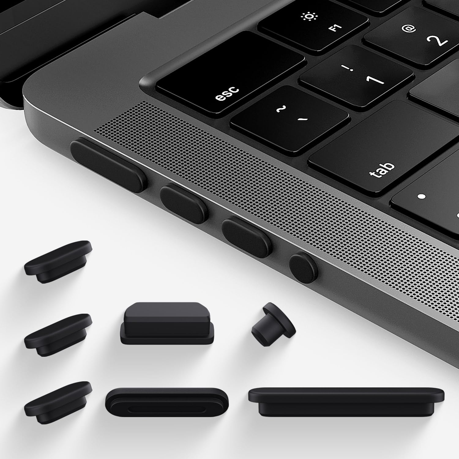 Amazon.co.jp: 10個入り コネクタキャップ ダストプラグ MacBook Pro